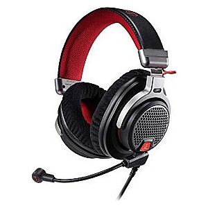 Audio Technica ATH-PDG1a uždara galvutė raudona/juoda – žaidimų ausinės