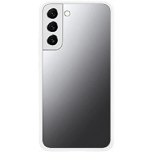 SAMSUNG Frame Cover, mobiliojo telefono dėklas (baltas/skaidrus, Samsung Galaxy S22+)