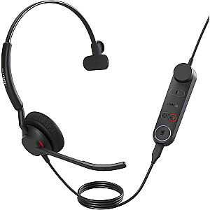 Jabra Engage 50 II Link, гарнитура (черный, моно, USB-A, MS)