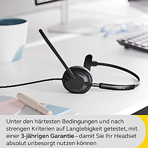 Jabra Engage 50 II Link, гарнитура (черный, моно, USB-A, MS)