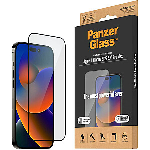 PanzerGlass Screen Protector Ultra-Wide Fit, защитная пленка (прозрачная, iPhone 14 Pro Max)