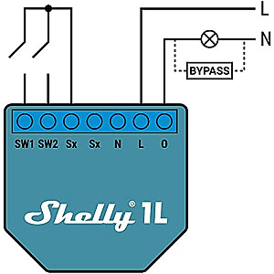 Модуль Shelly Bypass (для Shelly Dimmer 2/Shelly Relay 1L)