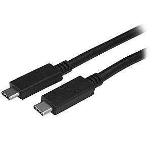 1 m USB 3.1 C KABELAS su PD (5A) / 5A maitinimo šaltiniu – USB-EU SERTIFIKUOTA – 3 pėdų