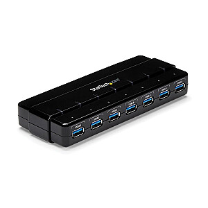 7 USB 3.0 HUB PRIEDAS SU ADAPTERIU/.