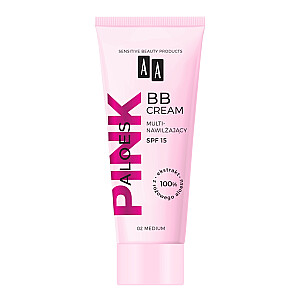 AA Aloe Pink multi-drėkinantis BB kremas 02 Vidutinis 30 ml
