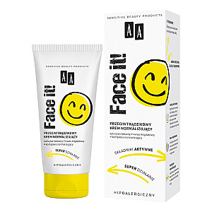 AA Face It normalizuojantis kremas nuo spuogų 40ml