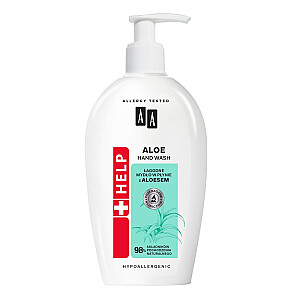 AA Help Aloe Hand Wash minkštas skystas muilas su alijošiumi 300 ml