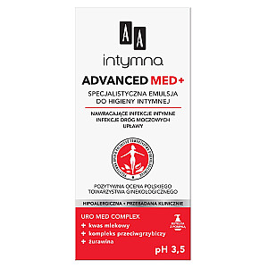 AA Intymna Advanced Med specializuota emulsija intymiai higienai 300ml