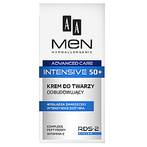 AA Men Advanced Care Face Cream Intensive 50+ regeneruojantis veido kremas 50 ml