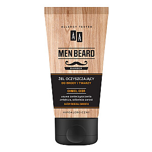 AA Men Beard Очищающий гель для бороды и лица 150мл