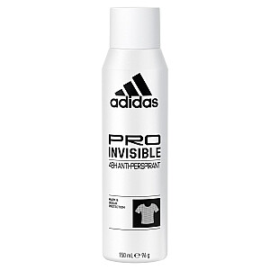 ADIDAS Women Pro Invisible DEO purškiklis 150ml
