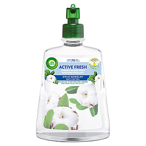 Pakaitinis blokas AIR WICK Active Fresh automatiniam oro gaivikliui Medvilnė Flower 228ml