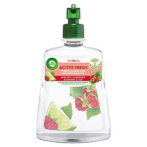 Keičiamasis blokas AIR WICK Active Fresh automatiniam oro gaivikliui Avietės ir žaliosios citrinos 228 ml