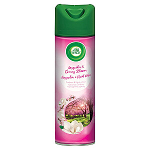 AIR WICK Areosol oro gaivinimo purškalas Magnolijos ir vyšnių žiedams 300ml