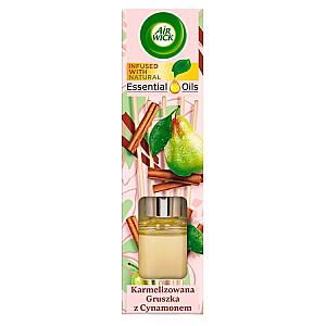 AIR WICK eterinių aliejų aromatinės lazdelės Karamelizuota kriaušė su cinamonu 40ml