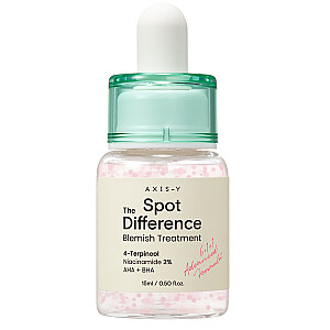 AXIS-Y Spot The Difference Blemish Treatment serumas spuoguotai ir į dėmes linkusiai odai, 15 ml