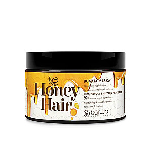 BARWA Honey Hair увлажняющая медовая маска для волос 220мл