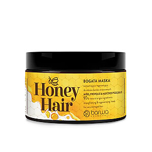 BARWA Honey Hair atstatomoji medaus plaukų kaukė 220ml
