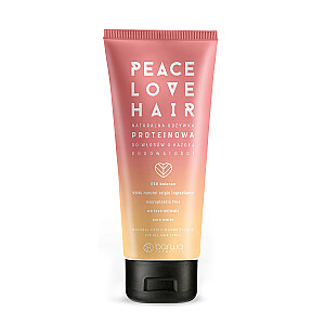 BARWA Peace Love Hair natūralus baltyminis kondicionierius bet kokio poringumo plaukams 180ml
