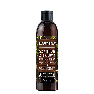 BARWA Herbal žolelių šampūnas silpniems plaukams ir pleiskanoms Juodosios ropės 250ml