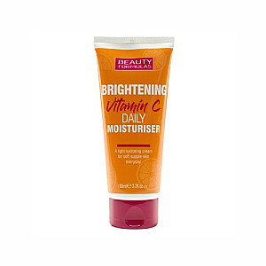 BEAUTY FORMULAS Brightening Vitamin C šviesinantis ir drėkinantis veido kremas su vitaminu C 100ml