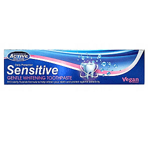 BEAUTY FORMULAS Daily Protection Sensitive Toothpaste balinanti dantų pasta 100ml