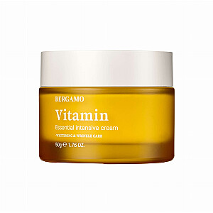 BERGAMO Vitamin essential intensyviai maitinamasis veido kremas 50g