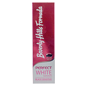 BEVERLY HILLS Perfect White Black juoda dantų pasta 100ml