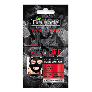 BIELENDA Carbo Detox Peel-Off очищающая угольная маска 2x6г