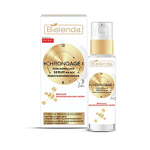 BIELEENDA Chrono Age regeneruojantis naktinis serumas nuo raukšlių 30 ml