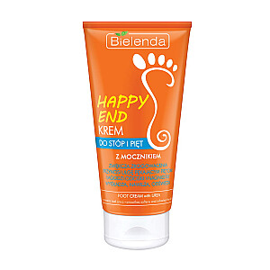 BIELENDA Happy End pėdų ir kulnų kremas su karbamidu 125ml