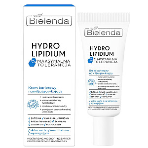 BIELENDA Hydro Lipidium Maximum Tolerance drėkinamasis ir raminantis apsauginis kremas 50 ml