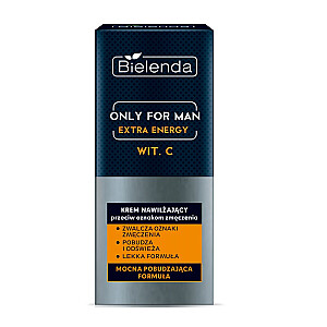 Bielenda Only For Men Extra Energy drėkinamasis kremas nuo nuovargio požymių 50ml
