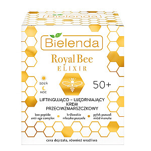 BIELENDA Royal Bee Elixir 50+ dieninis ir naktinis kremas pakeliantis ir stangrinamasis 50ml 