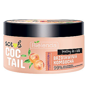 Bielenda Scrub Body Scrub Cocktail Persikų ir Kombucha 350g