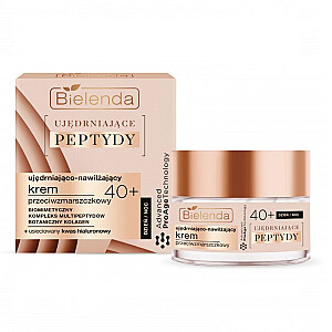 BIELENDA Firming Peptides stangrinamasis ir drėkinamasis kremas nuo raukšlių 40+ dienai/nakčiai 50ml