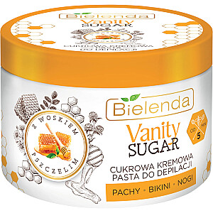 BIELENDA Vanity Sugar сливочно-сахарная паста для депиляции подмышек, бикини и ног 100г
