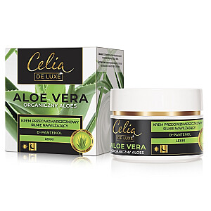 CELIA Aloe Vera lengvas kremas nuo raukšlių, labai drėkinantis 50ml