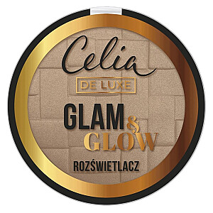 Paryškintuvas CELIA De Luxe Glam&Glow 106 Gold 9g