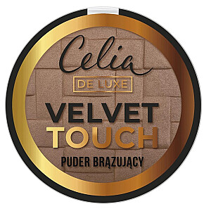 CELIA De Luxe Velvet Touch bronzinė pudra 105 9g