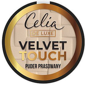 Presuota pudra CELIA De Luxe Velvet Touch 102 Natural Beige 9g