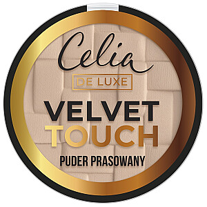 Presuota pudra CELIA De Luxe Velvet Touch 104 Sunny Beige 9g