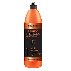 CHANTAL Prosalon Protein Therapy Keratin Complex 1 Šampūnas sausiems ir pažeistiems plaukams, atkuriamasis šampūnas su kreatinu ir alavijo ekstraktu 1000g