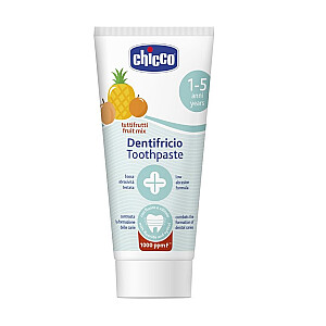 CHICCO Зубная паста с фтором ФРУКТОВЫЙ КОКТЕЙЛЬ, 1-5 лет, 50 мл