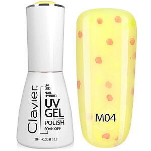 CLAVIER Luxury Nail Hybrid UV Gel hibridinis nagų lakas 004 10 ml