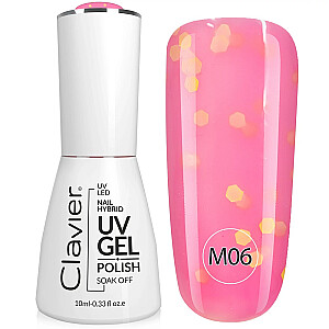 CLAVIER Luxury Nail Hybrid UV Gel hibridinis nagų lakas 006 10 ml