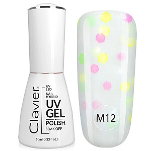 CLAVIER Luxury Nail Hybrid UV Gel hibridinis nagų lakas 012 10 ml