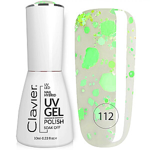 CLAVIER Luxury Nail Hybrid UV Gel hibridinis nagų lakas 112 10 ml