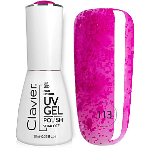 CLAVIER Luxury Nail Hybrid UV Gel hibridinis nagų lakas 113 10 ml