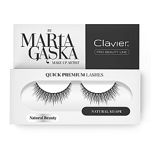 CLAVIER Quick Premium Lashes Natural Beauty 827